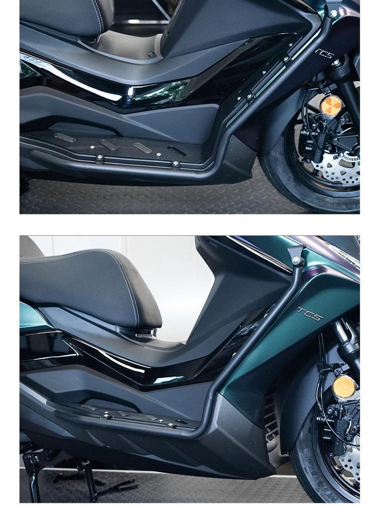 Compatible with 25 Kymco S250/S350 Models: Front/Rear Bumper, Exhaust Guard, Luggage Rack, Backrest Modified Parts.