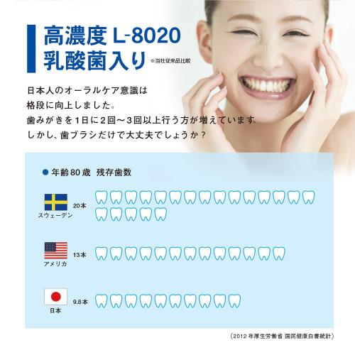 Kiyo Jochugiku Kuchuppe L-8020 Mouthwash, Soft Mint (500ml / Non-Alcoholic) Prevents Bad Breath (Mouthwash / Contains Xylitol) Made In Japan