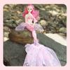11 Movable Joints Mermaid Doll 17.7in Girl Children Toys Princess Doll  (with Lights and Music)