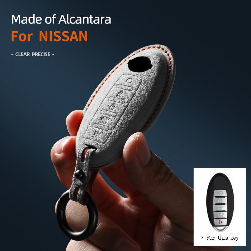 Interior Mouldings 5 Button Car Key Case Cover Shell For Nissan Patrol Y62 Altima Maxima Remote Keychain Accessories