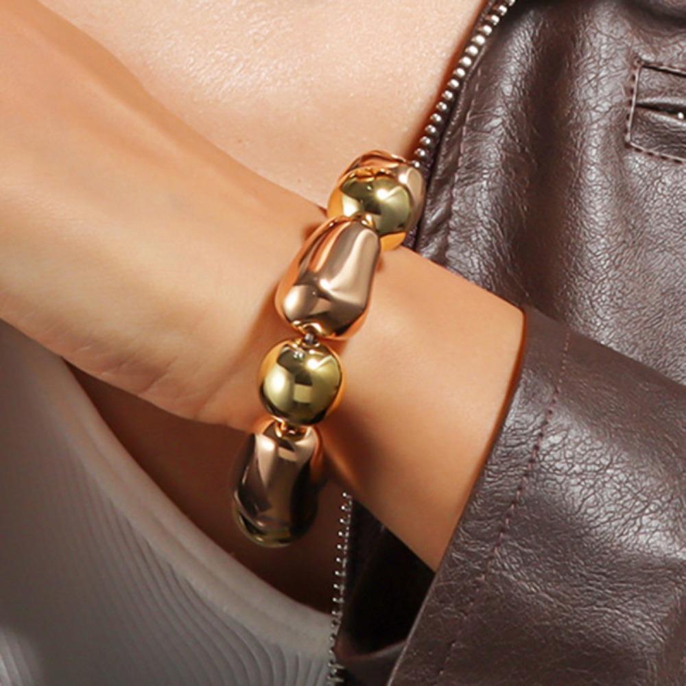 Exaggerated Bracelet Bracelet Elastic Gold Bracelet