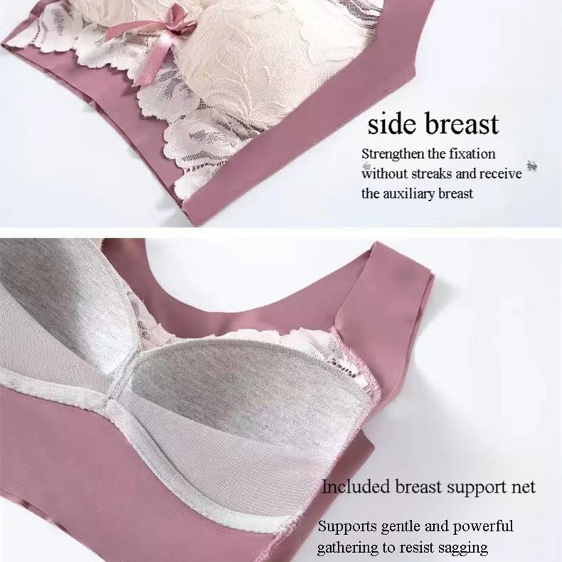 Sexy Spitzen-BH, nahtlos, Übergröße, 5XL, Damen-BH, Damen, stahlfreie Unterwäsche, Show-Fit-BH, Tops, Damen-BH