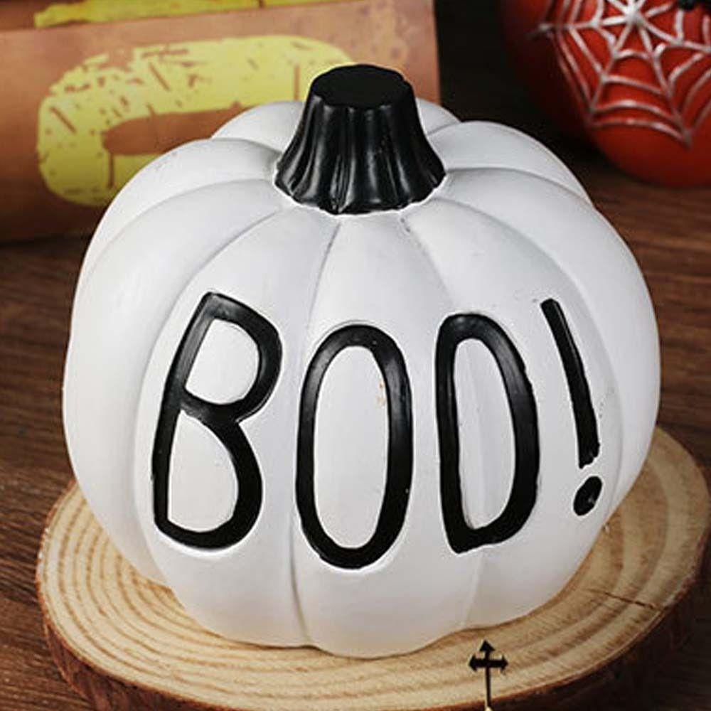 Cartoon Halloween Pumpkin Model DIY Handmade Craft Fake Pumpkins Model  Fall Harvest Decoration