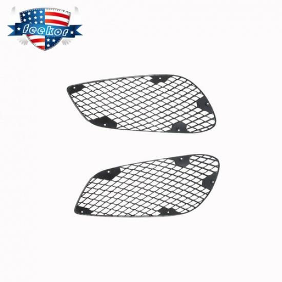 Front Bumper Lower Trim Mesh Grille for 2014-2015 Mercedes-Benz E350