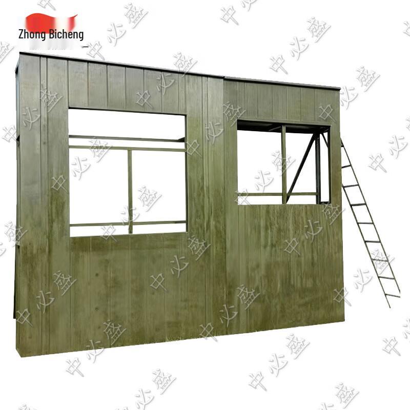 

Flat Roof Climbing Wall & Platform Training System