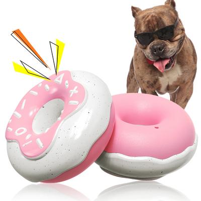 Pet Supplies New Teeth Cleaning and Sound Donut Dog Toy