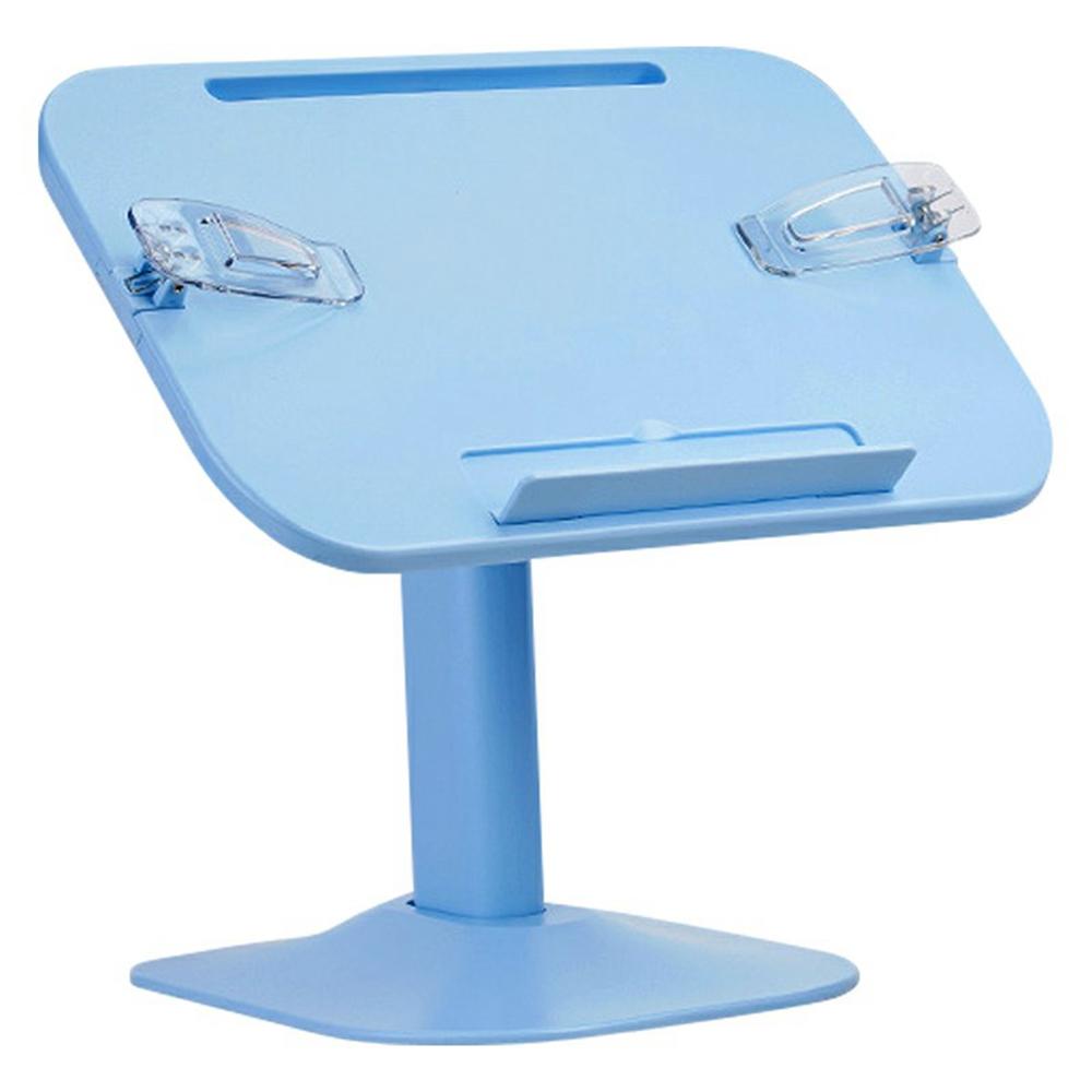 

Children Reading Book Stand Multifunctional Telescopic Adjustable Angle Desktop Floor ABS Reading Rack C