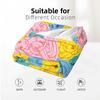 Princess Line Art Anime Cartoon Flannel Blanket Soft Warm Throw for Bedroom Sofa Car Kids Holiday Gift