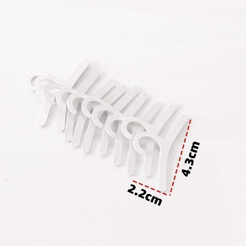 

10Pcs Dollhouse 1/12 Furniture Toy Wooden White/Black Doll Clothes Rack Cosplay Mini Cloth Organizer Gift Miniature Model белый