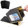 Venssu Deck Case, Trading Card Case with Card Display Window, Holds 100 Cards, Double/Triple Sleeved, Vertical Storage, Two Dividers, and One Top Load