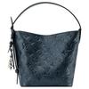 LOUIS VUITTON All In BB Cow Leather Handbag, Shoulder Bag Small Women's Ink Blue M26430