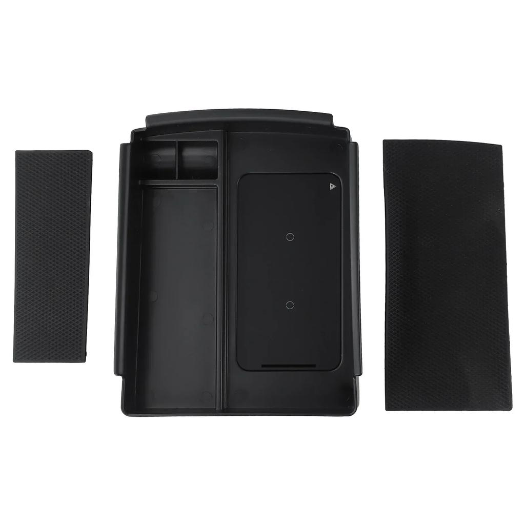 Car Console Armrest Storage Box Wireless Charger For Tesla For Model X For Model S 2016 -2020 Storage Box Power Cord Accessories