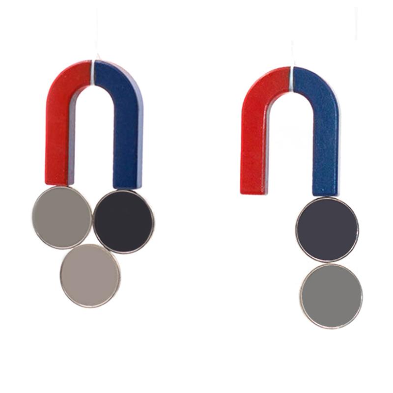 1 Set Labs Junior Science Magnet Set For Education Science Experiment Tools Icluding Bar/Ring/Horseshoe/Compass Magnets