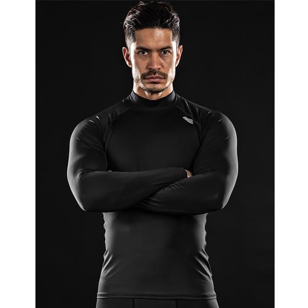 compression mock neck