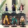 Demon Slayer Pvc Anime Figure Set With Collectible Characters For Fans And Giftgiving