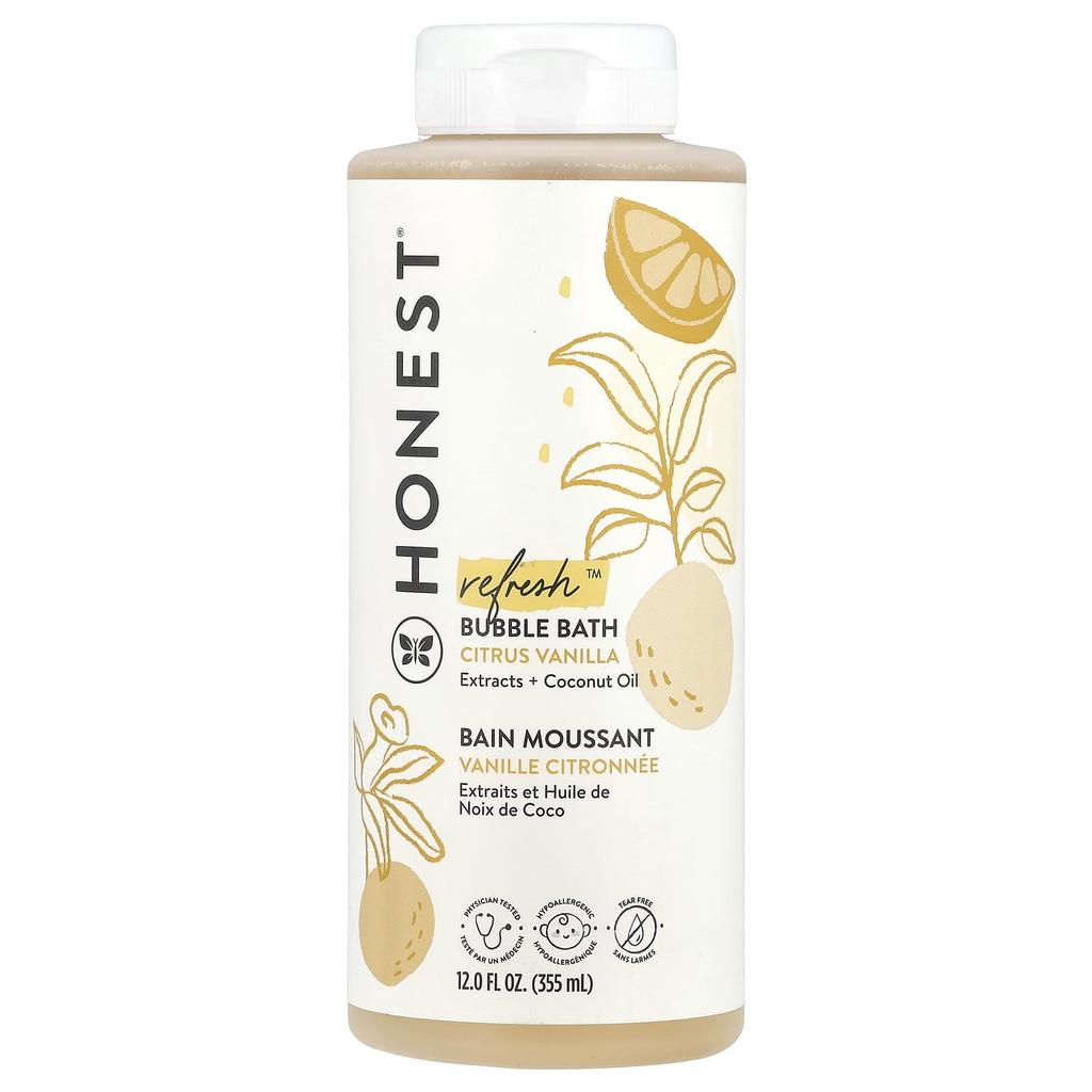 Refresh™, Bubble Bath, Citrus Vanilla Flavor, 355 Ml (12 Fl Oz)