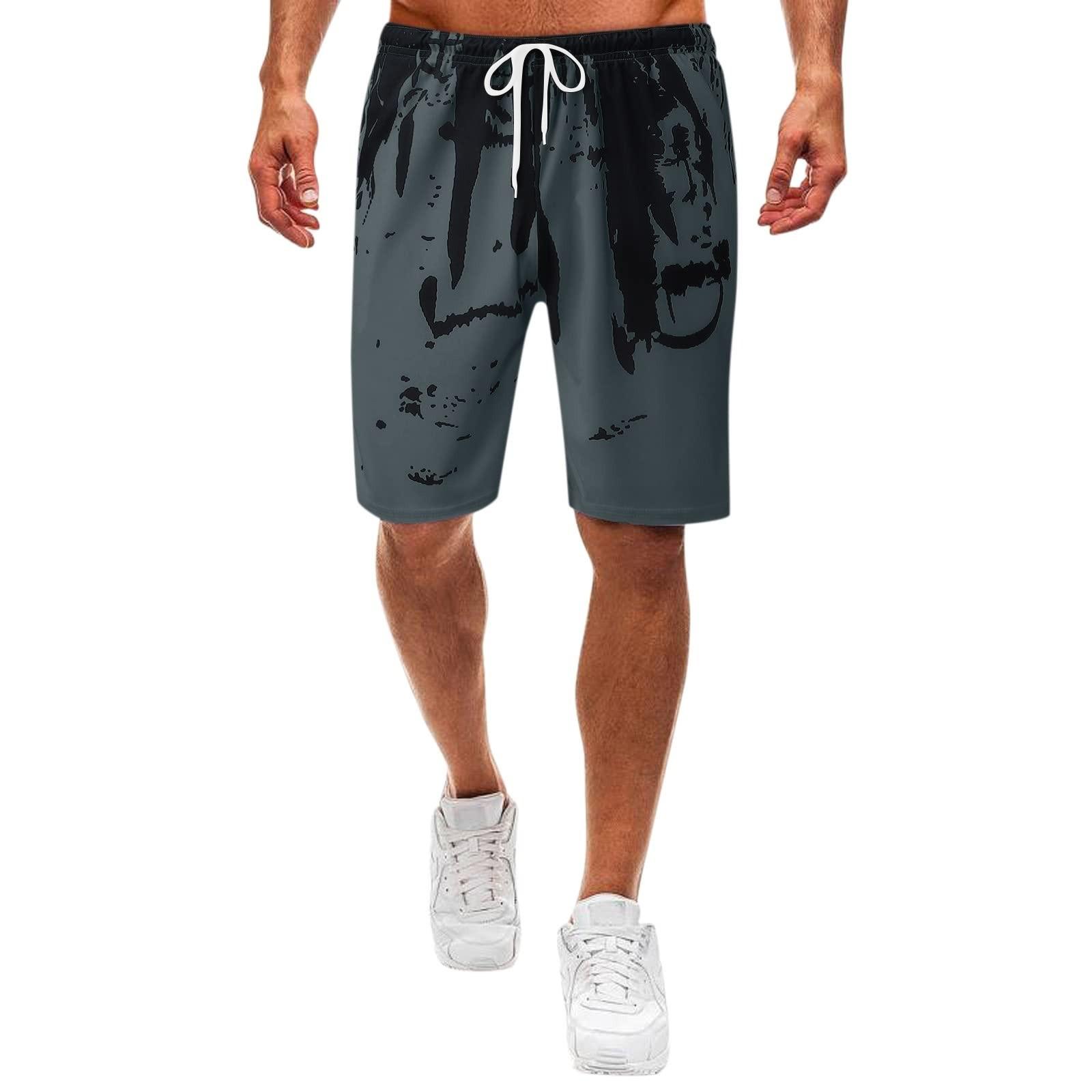 

Men’s Quick Dry Swim Trunks with Drawstring, Lightweight Summer Beach Shorts, -Activated Color Changing Shorts S
