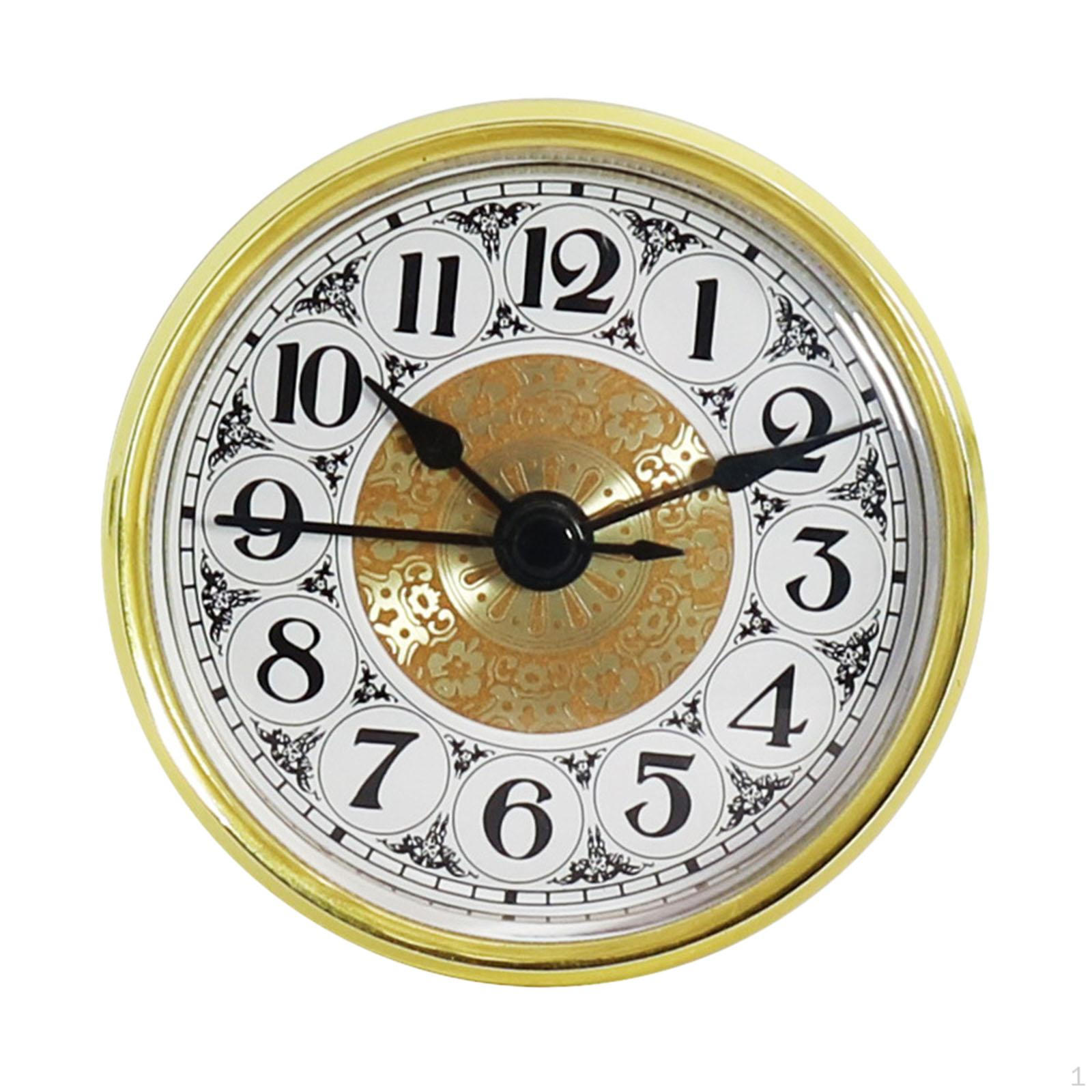 

70 mm Round Clock Insert Miniature Quartz Movement Clocks Head