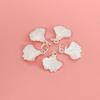 S999 Sterling Silver Beach Pendant with DIY Crystal Beads and Stringing Rope for Bracelets and Necklaces - Fresh Chinese Style