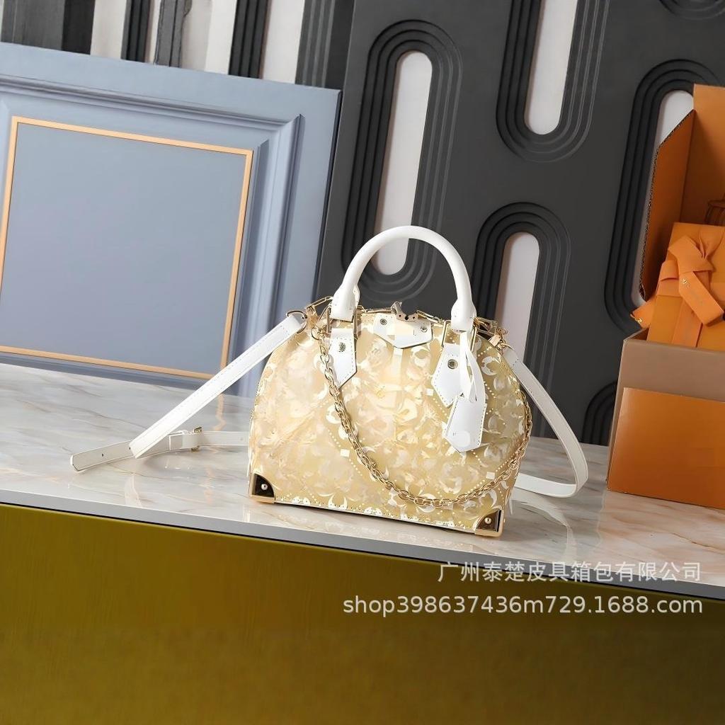 2025 Nuevo Estilo Bolso de Cadena Moda para Mujer Estampado Cruzado Hombro Todo-partido Viajero