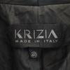 KRIZIA Made in Italy Wool Blend Jacket 40 Black series High neck Women Used