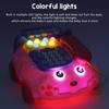 Baby Phone Toy with Music, Lights, Bilingual Educational Fun In Pink 200x190x115mm