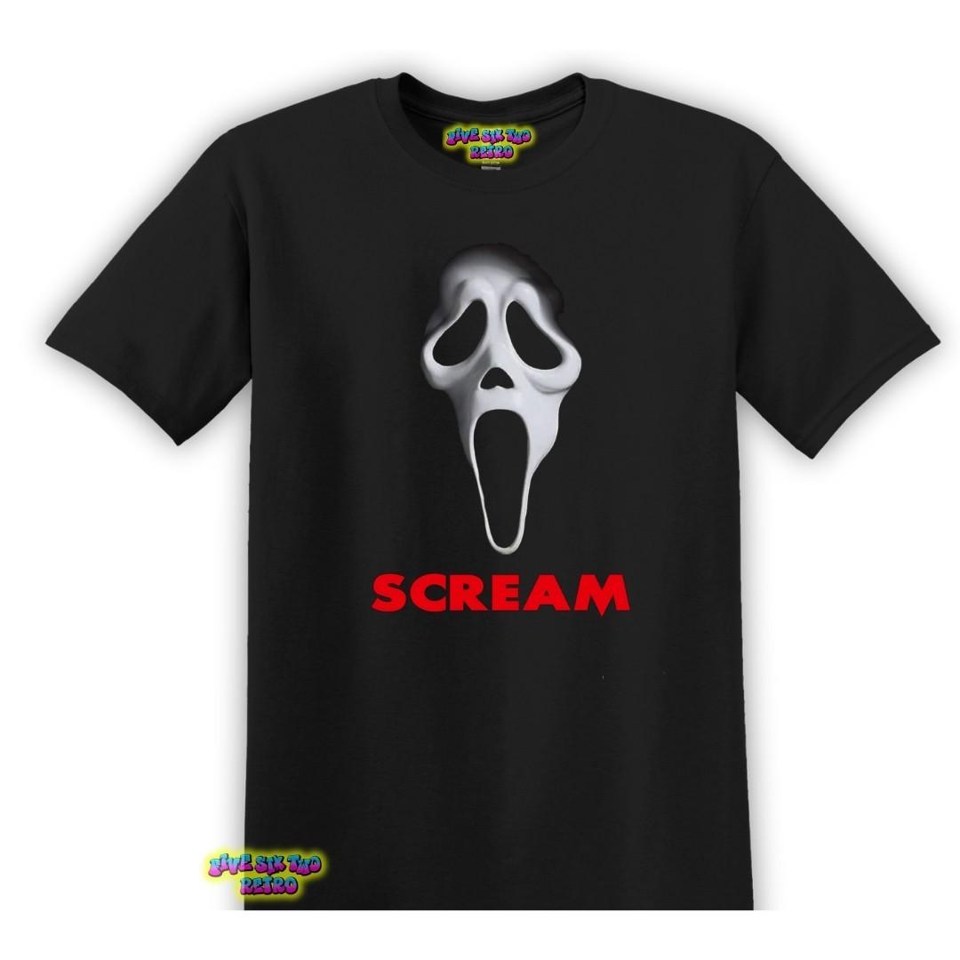 Scream T-Shirt Black S-3XL Ghostface S