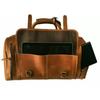 Handmade Full Grain Leather Duffle Bag with Shoe Compartment Bag