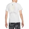 Nike T Shirts Men's White Crew Neck Moderate DB0873-100