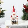 Christmas Santa Claus Skiing Doll Tree Pendant