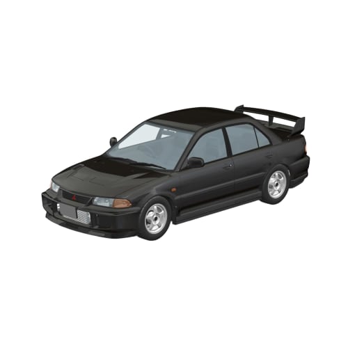 Aoshima Bunka Kyozai (AOSHIMA) 1/24 Scale Initial D No. 20 Kyoichi Sudo CE9A Lancer Evolution III Plastic Model Kit (First Production Bonus: A5 Specia