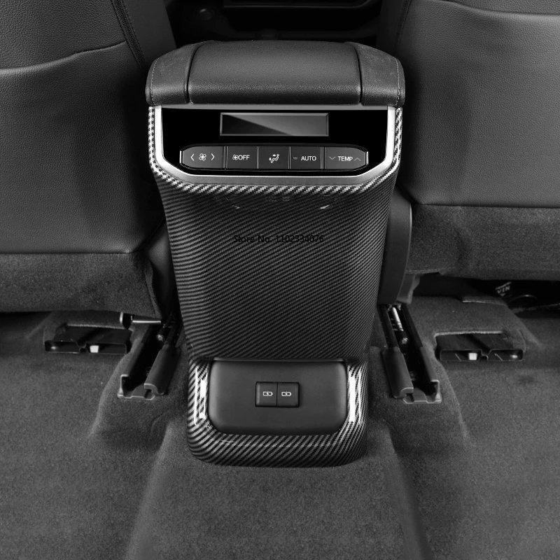 For Toyota Highlander    ABS carbonfiber look window lift swtich trument Console Gear Water Cup  Air Vent Trims