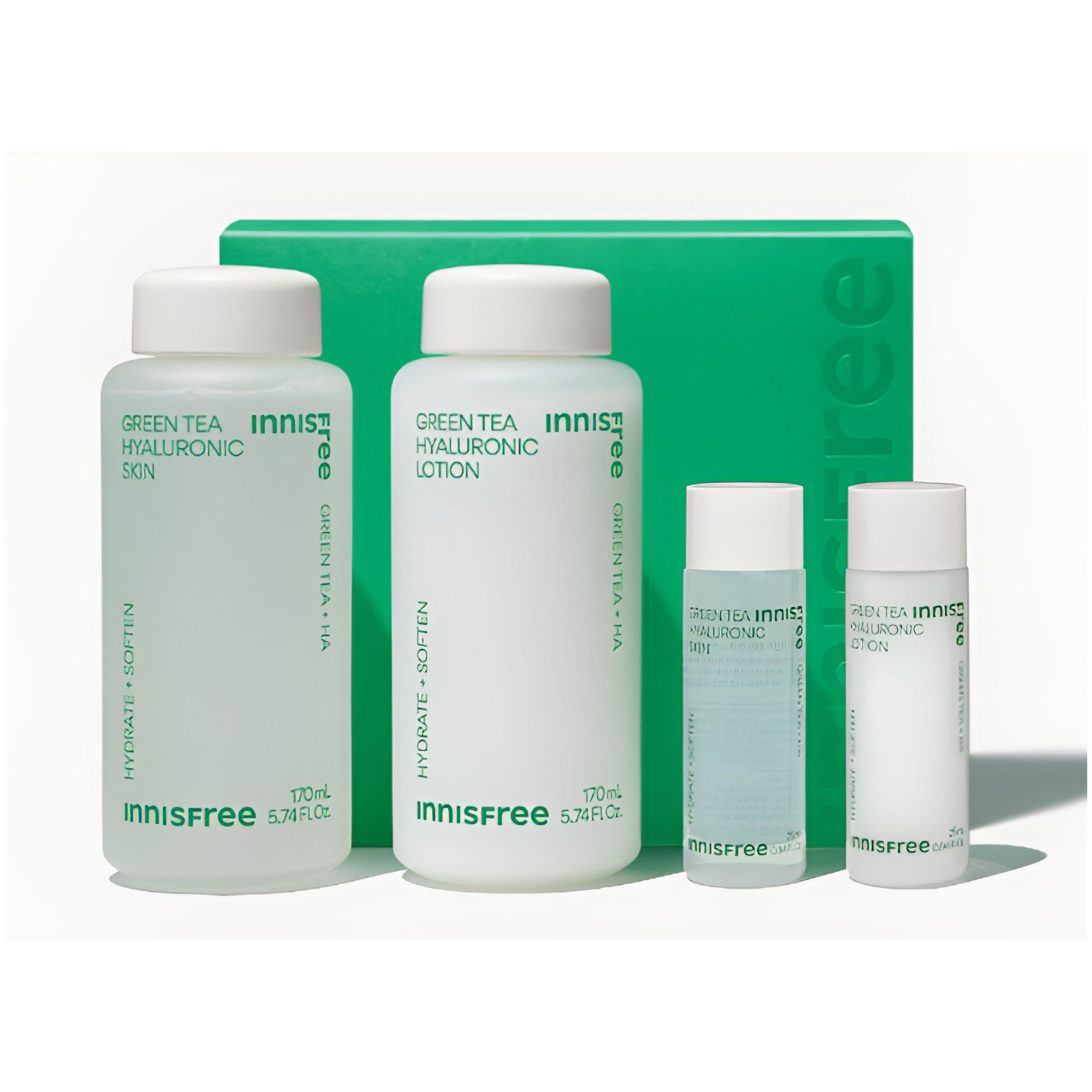 

Innisfree Green Tea Hyaluronic Skincare Set (Skin & Lotion Duo)