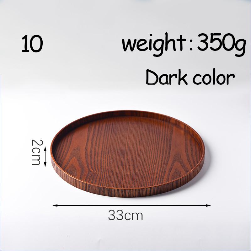 Ovale Serviertabletts, Geschirr, Dessert, Tee, Untertasse, Untersetzer, Kaffee-Untersetzer, Holzteller, Aufbewahrung, Lebensmittel-Display, Home Hotel Decor