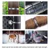 200 Pcs Self Locking Cable Tie Stainless Steel Self Locking Cable Tie Zip Tie  Exhaust Wrap