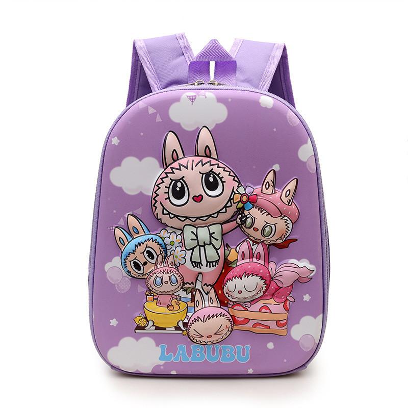 Adorable 3d Hard Shell Backpack For Kids Featuring Cartoon Characters Lightweight And Fun Design