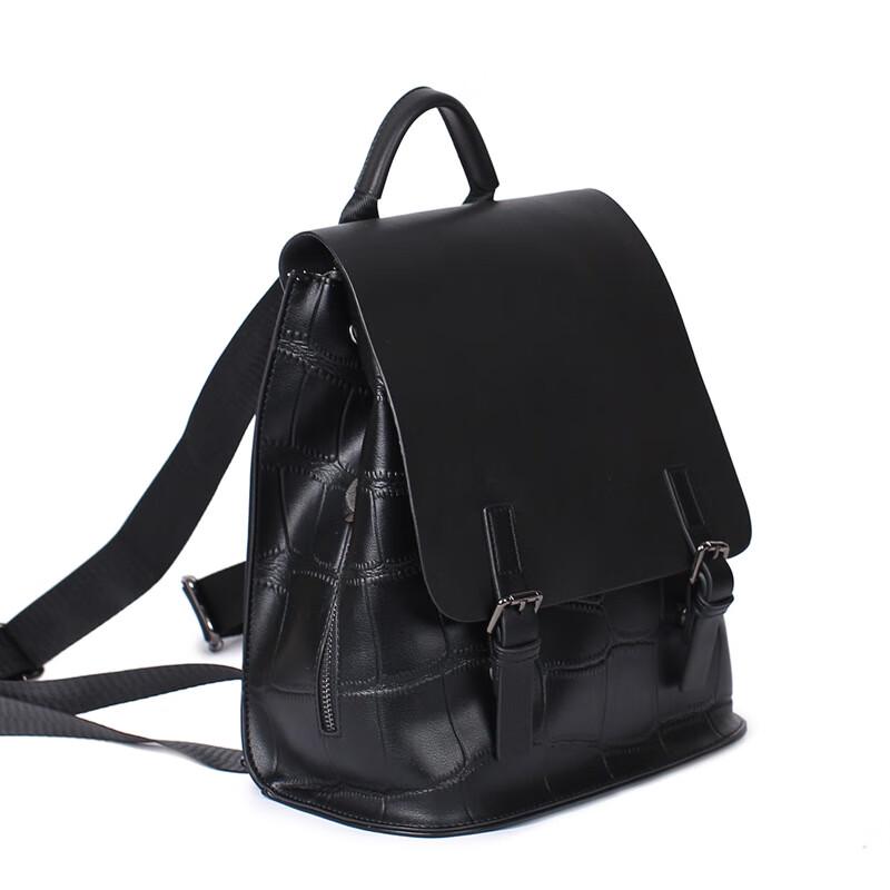 Aiyouyou Genuine Leather Backpack Large Capacity