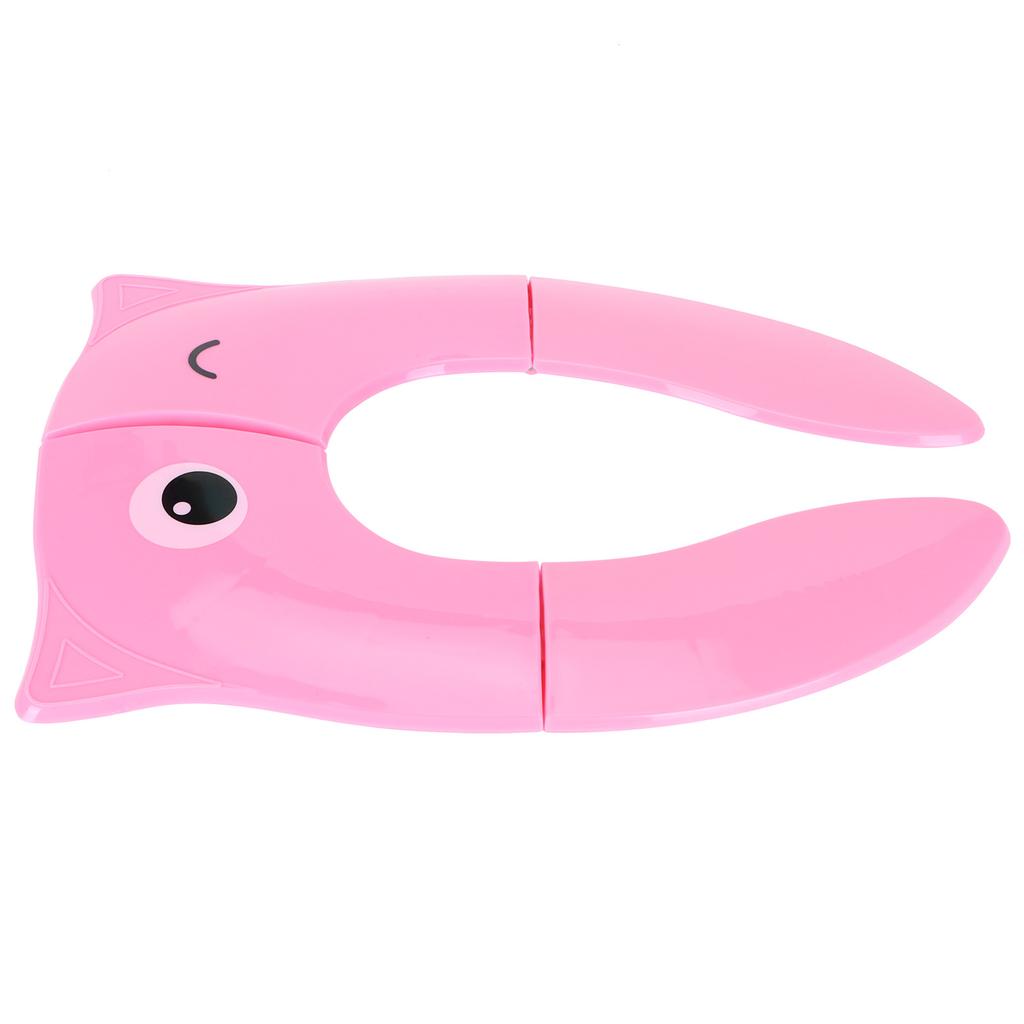 Folding Potty Seat Pad Portable Baby Toddler Toilet Training Seat Non Slip Pad for Travel(Pink )