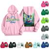 Women's Casual FashionPrinted  Casual Hooded Sweatshirt With Pockets