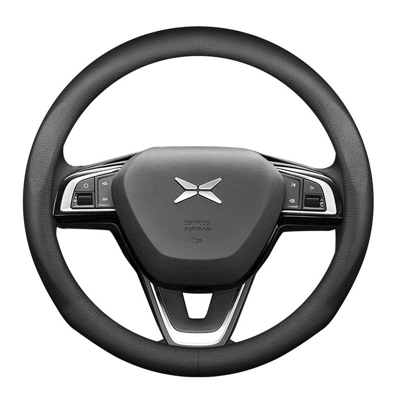 Echtes Leder Lenkradbezug für Xiaopeng P7 P5 G3 G9 - Vier Jahreszeiten Wildleder Griffbezug