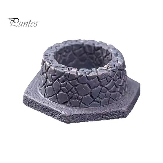 Halloween Aquarium Ornaments Miniature Resin Ornaments, Micro Landscape Desktop Decor, Horror Party Table Decor Scene Accessories for Fish Tank