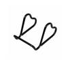 Multifunctional Business Card Holder Heart Shape Card Display Stand Name Card Stand  Front Desk