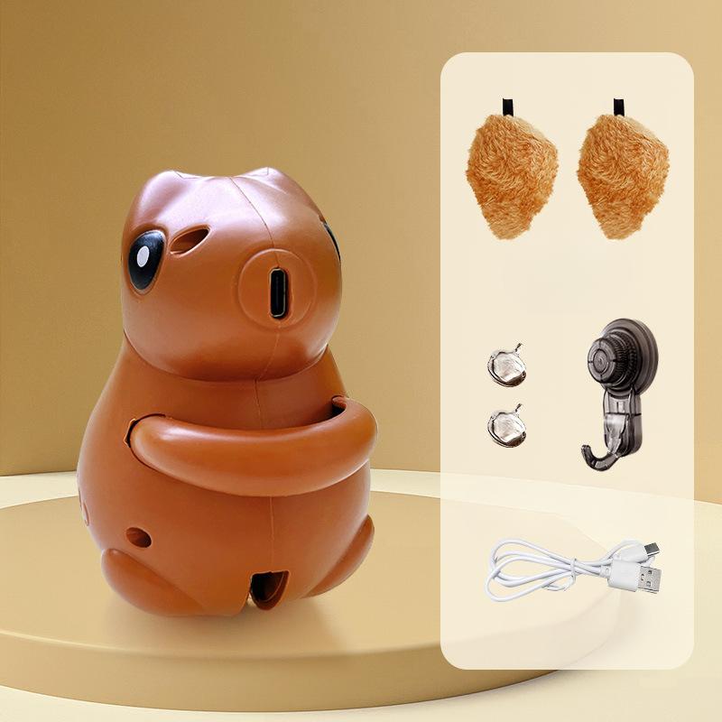 Intelligent Lifting Cat Toy for Pets  Electric Squirrel Hanging Cat Ball  Cat Self-pleasure and Boredom Relief Artifact