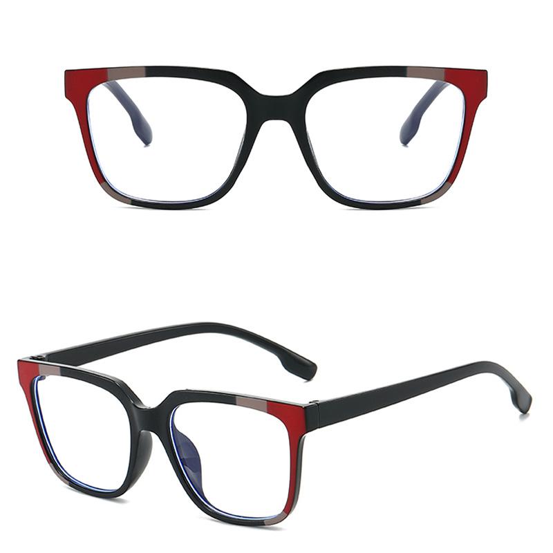 New Multi-Color Fashion Square Glasses Unisex Anti-Blue Light Eyewear