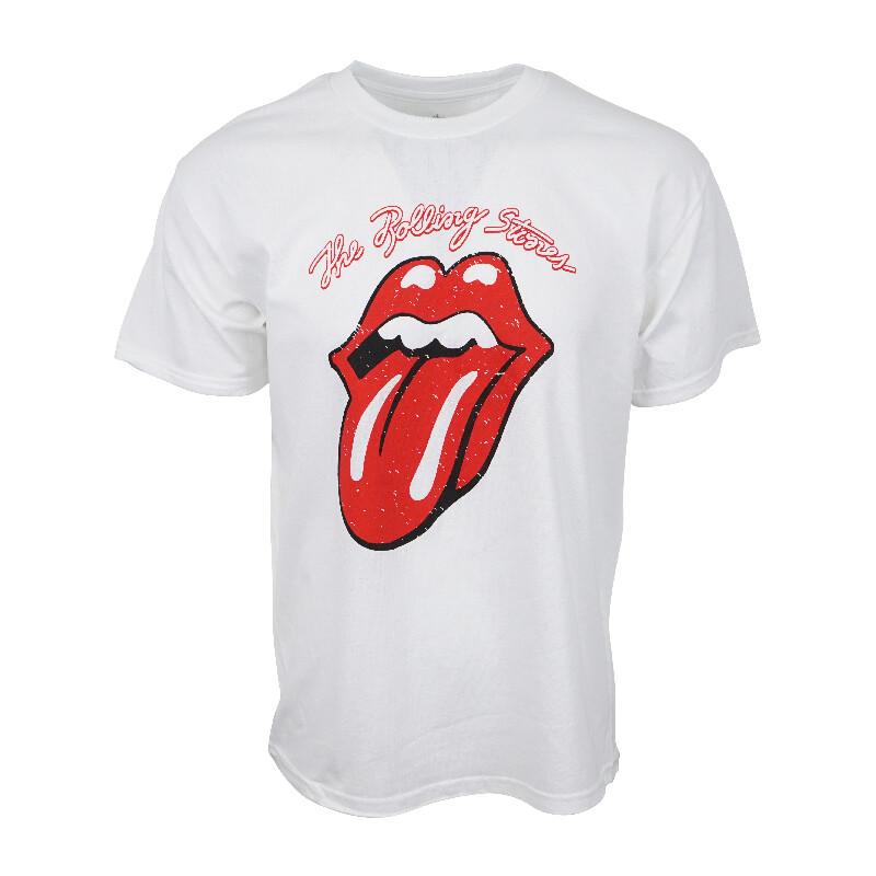 THE ROLLING STONES MEN WHITE T SHIRT Unisex T-Shirt XXL