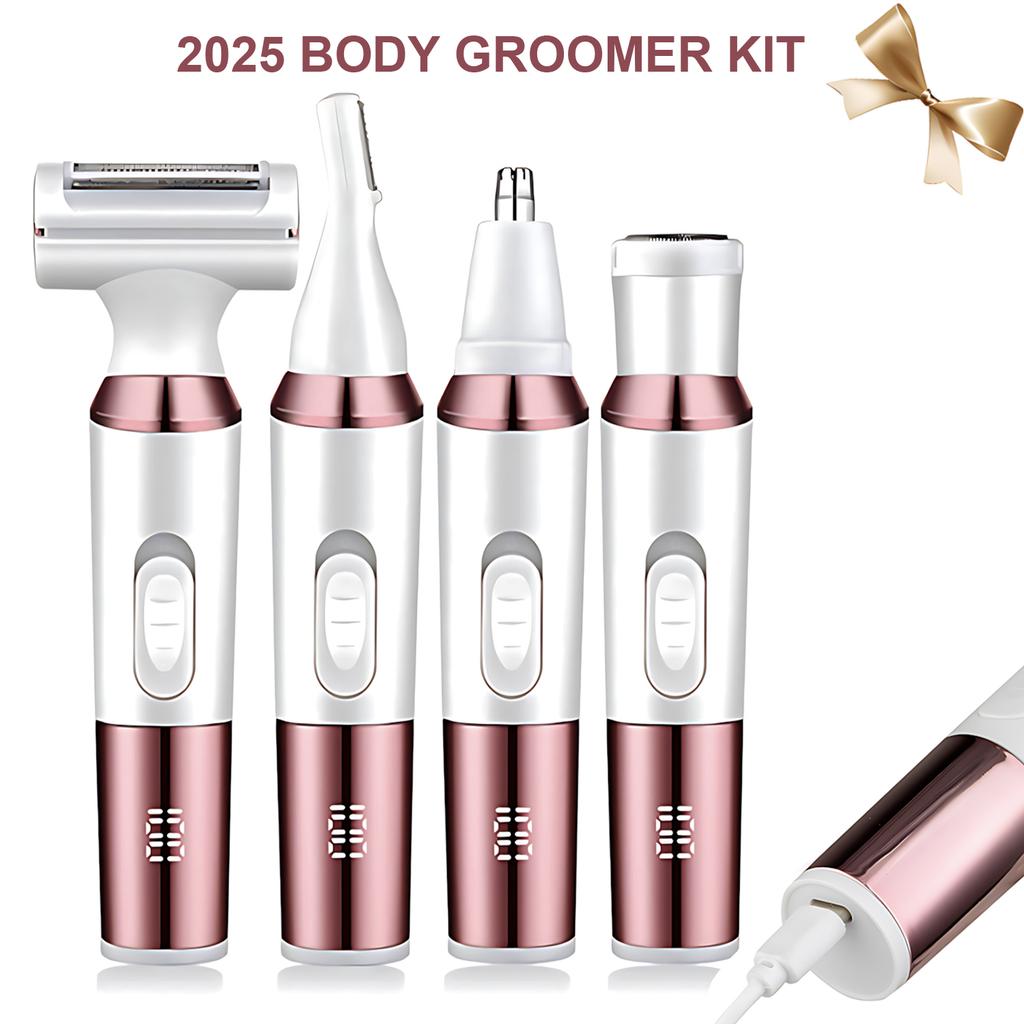 Xiaomi Women Body Hair Trimmer Electric Lady Shaver Underarm Leg Hair Razors Bikini Line Hair Epilator Groomer 4-IN-1 Body Hair Remover