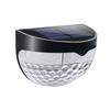 Solar lampe utendørs belysning middels kontroll induksjon gårdsdekorasjon solar gjerde vegglampe halvsirkulær energisparende gatelampe trapp lampe