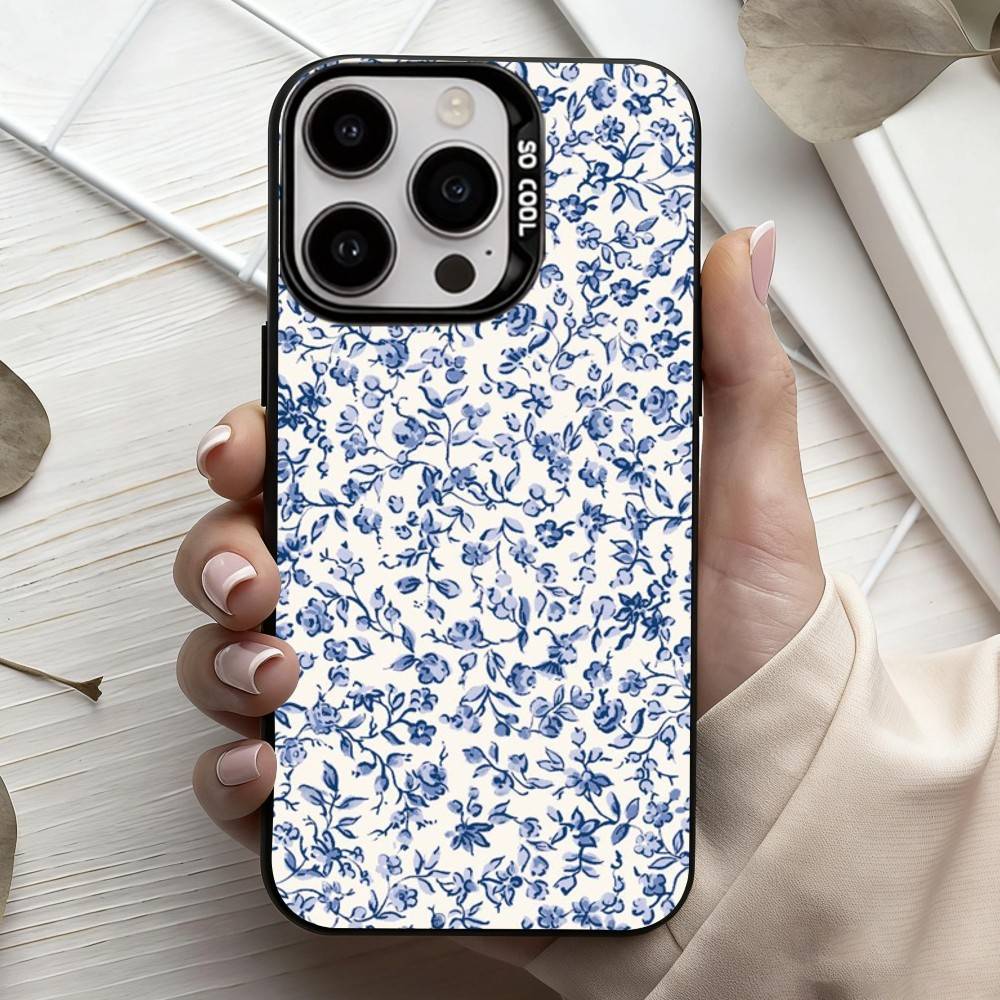 B-blue and W-white china Phone Case For iPhone17,16,15,14,13,12,11 Plus,Pro Max Black Candy silver phone case