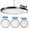 UFO High Bay LED Light 100W 200W 300W Long-Life Energy Savings Highbay Lamp for Warehouse Industrial Factories Garages Stadium