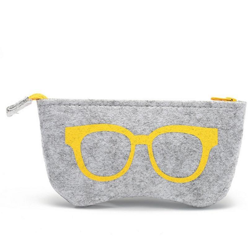 Exquisite Wool Felt Cloth Women Cosmetic Bag